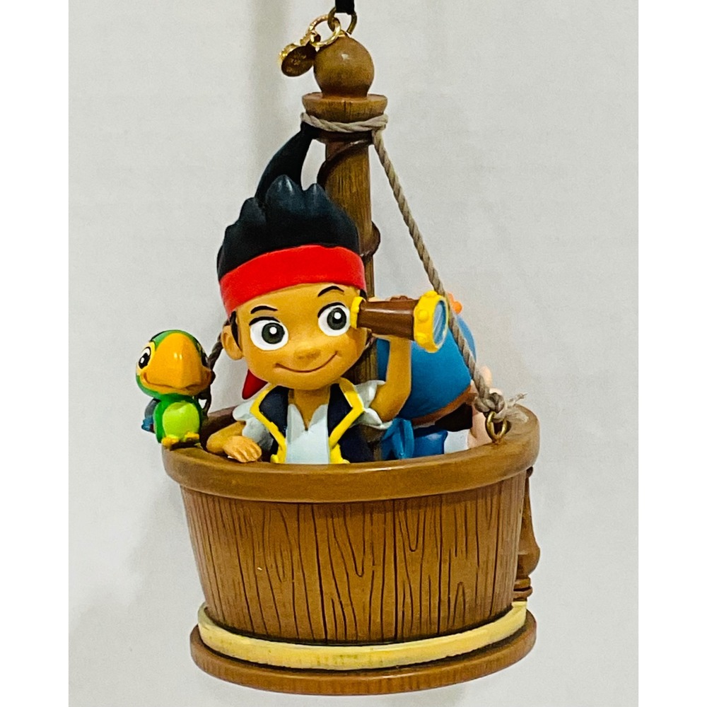 Jake & the Neverland Pirates Xmas ornament DISNEY Sketchbook 2013 retired‎ READ